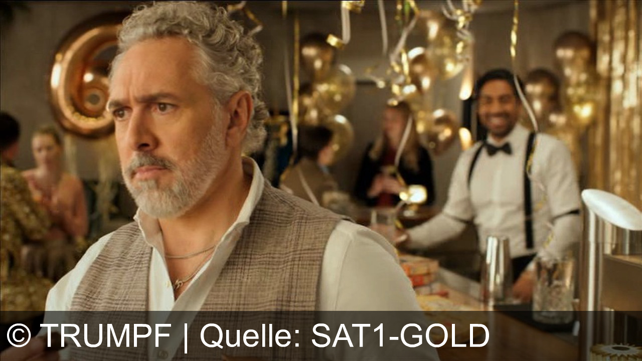 TV Werbung trumpf - Edle Tropfen in Nuss feiern 60 Jahre – feine Spirituosen, zarte Schokolade, knackige Nüsse. Let's party!