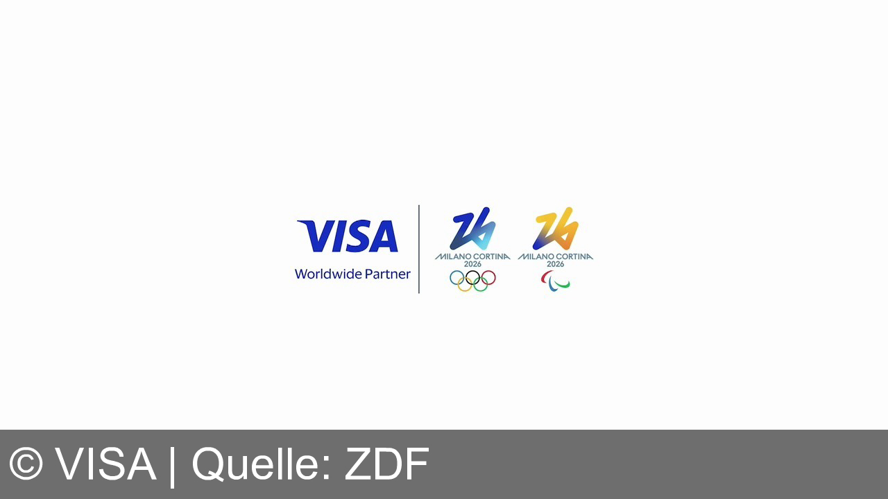TV Werbung visa - Andreas Wellinger vom deutschen Skispringer-Team, wirbt für – sichere Online-Zahlungen, überall, sogar beim Ski-Abenteuer. Offizieller Partner von Milano Cortina 2026. Everywhere you want to be – Visa.
