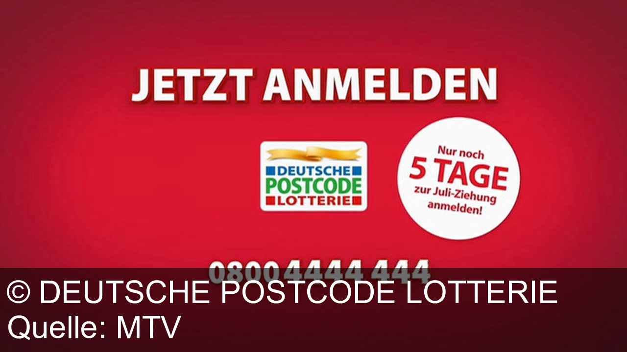 TV Werbung deutsche postcode lotterie - Wie schon so lange wirbt Kai Pflaume mit: "Die Deutsche Postcode-Lotterie verlost in der nächsten Ziehung eine Million Euro für ein Los. " Spielen Sie mit der Deutschen Postcode-Lotterie und gewinnen Sie 1 Million Euro und ein Traumauto für Ihren Postcode! Jetzt anmelden und Glück teilen unter 0800 7777 oder postcodelotterie.de!