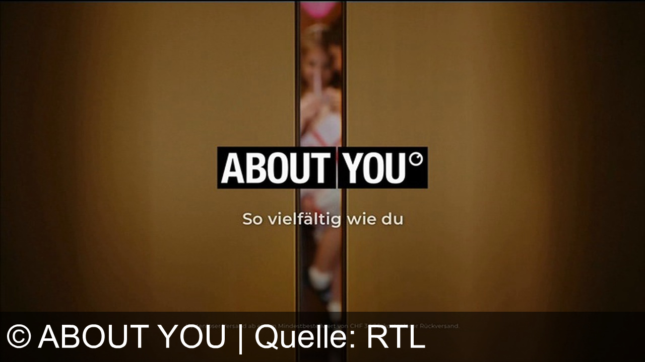 TV Werbung about you - ABOUT YOU – Mode für jeden Moment. Entdecke Lifestyle, Office, Fun, Sports, Glamour & Family. So vielfältig wie du – kostenloser Versand ab CHF 34,90!