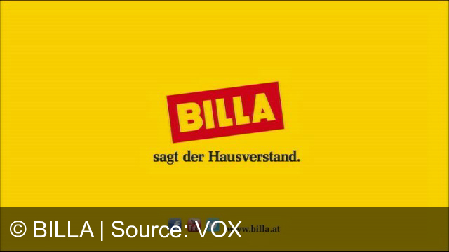 TV Werbung billa - Im TV-Spot aus 2015 von Billa: "Wenn wir singen, ja, bringst du die Torte rein? Dann wird gesungen: Hoch sollst du leben, hoch sollst du leben zum Geburtstag, lieber Walter. "
Manchmal ist es einfach zum Reinbeißen. Und dann fehlt das W, und Walter wird zu...? Denn das Billa Mehlspeisparadies verführt mit süßen Köstlichkeiten in bester Konditorqualität. Billa, sagt der Hausverstand. billa.at