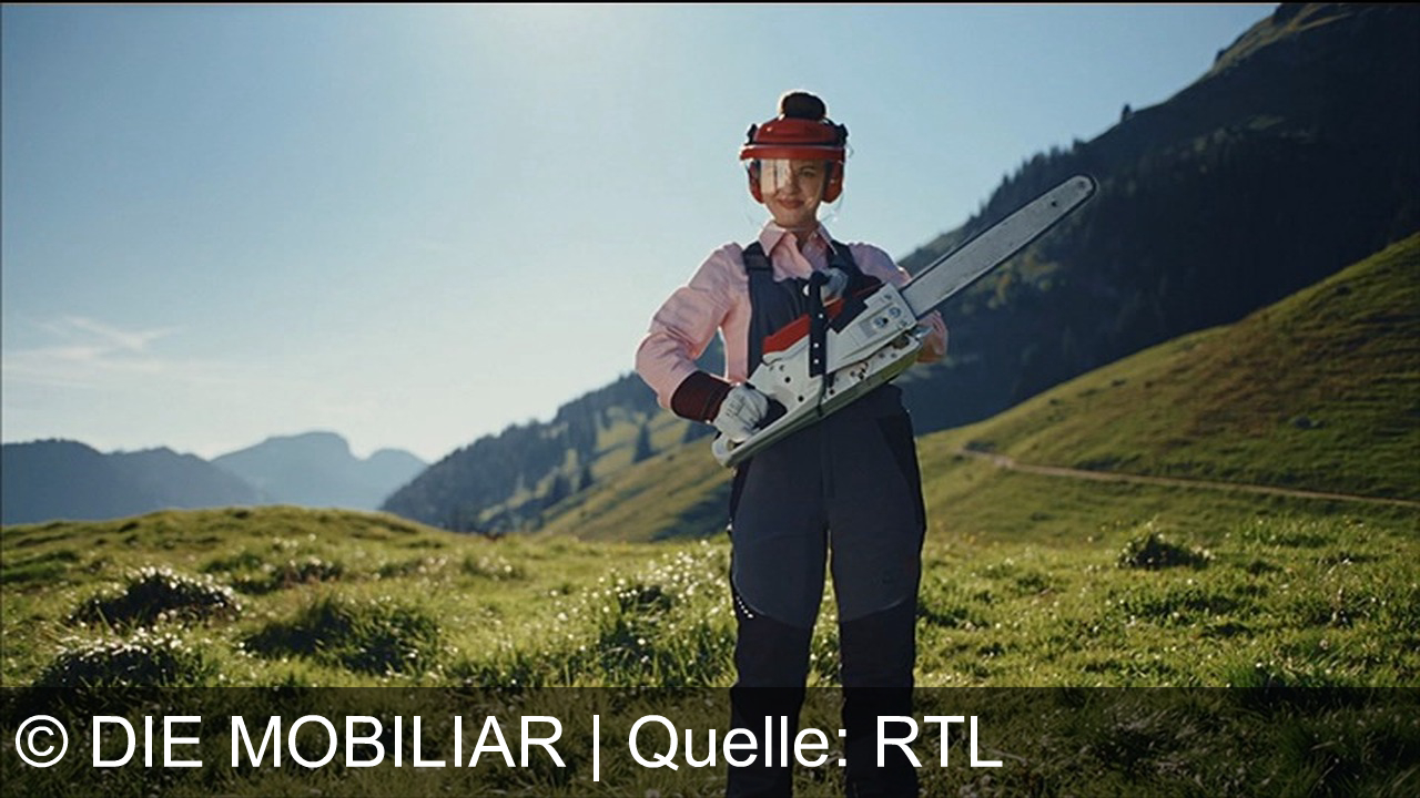 TV Werbung die mobiliar - Mit der Kettensäge alle an einen runden Tisch bekommen ;) 200 Jahre Die Mobiliar: Mit MOTOCULTOR, Powerfrau und Kettensäge – gemeinsam am runden Tisch. Zusammen erreichen wir mehr. Besser zusammen – für alle!