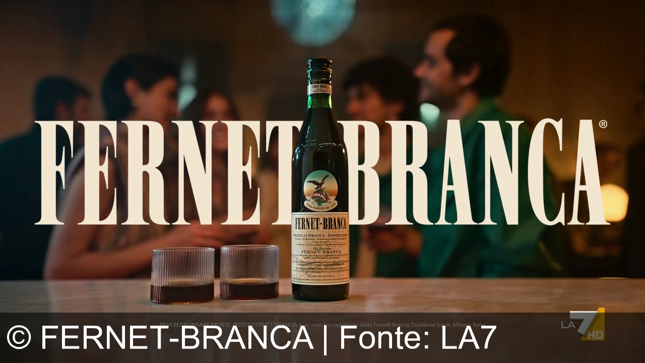 TV Werbung fernet-branca - Fernet Branca: l’amaro che unisce stile, amicizia e serate indimenticabili. Amaro è solo l’inizio. Scopri il gusto italiano, vivi responsabilmente con Fernet Branca.
