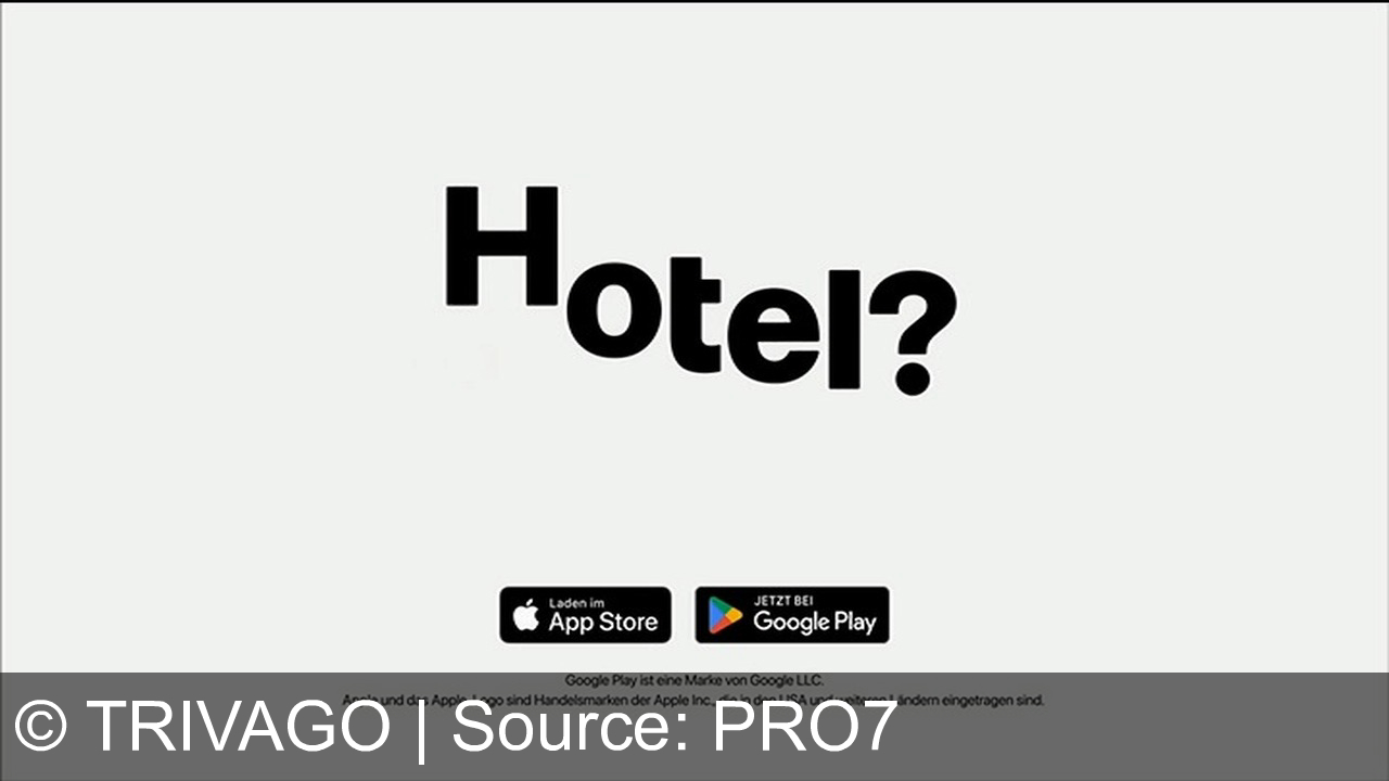 TV Werbung trivago - Werbung mit dem Testimonial Jürgen Norbert Klopp für Trivago: Vergleiche Preise auf Trivago und spare bis zu 40% bei deinem nächsten Hotelaufenthalt. Hotel Trivago – entdecke die besten Angebote! "Was für ein Hotel. Und nur 315 Franken pro Nacht auf meiner Lieblingsseite. Was? Du hast nicht bei Trivago geschaut? Ich habe 195 gezahlt. Verglich die Preisen auf Trivago und spar bis 40%. Er hat nicht bei Trivago geschaut. Hotel Trivago."