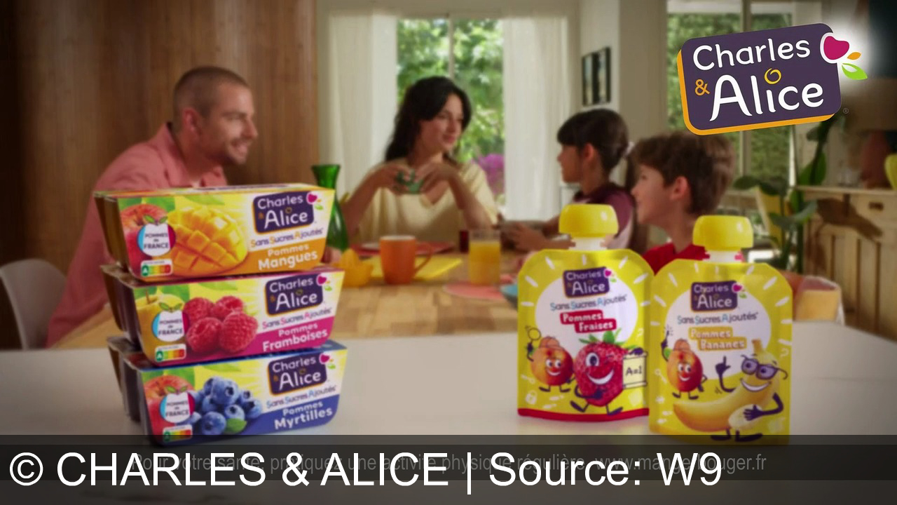 TV Werbung charles & alice - Charles & Alice : des fruits, des yaourts, un goût adoré en famille. Pourquoi choisir ? Parce qu'on aime, aimé, savouré ensemble !