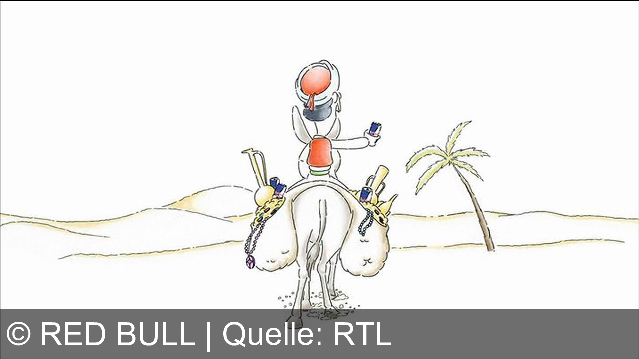 TV Werbung red bull - Alibaba und der Räuber entdecken: Mit Red Bull – belebt Geist und Körper, verleiht Flügel! Das Geheimnis für neue Energie, inspiriert von Red Bull und dem Märchenklassiker.