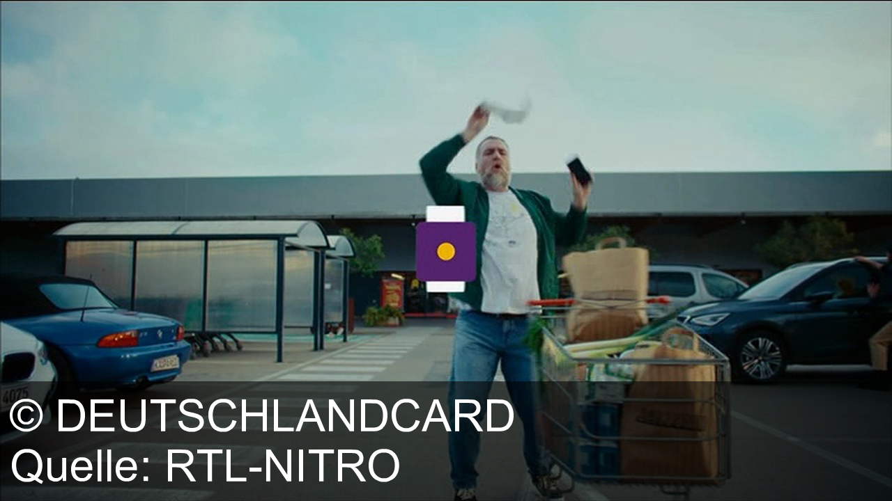 TV Werbung deutschlandcard - Tanze durch den Einkauf mit der Deutschland Card: Gebongt, gescannt, gepunktet!