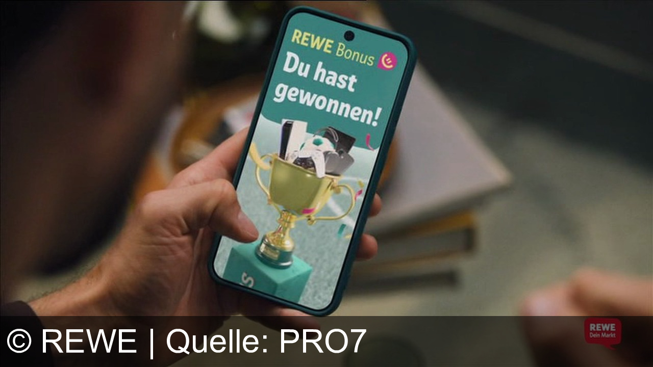 TV Werbung rewe - Mach besondere Momente noch besonderer – mit REWE und deinem Fanbonus in der App. Jede Woche neu.