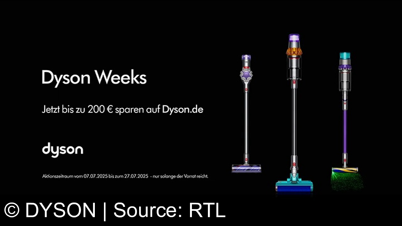 TV Werbung dyson - Egal welche Art von Unordnung, Dyson-Technologie reinigt zuverlässig mit mehr Saugkraft als jeder andere. Entwickelt für den Alltag. Exklusive Dyson-Mix-Angebote. Jetzt bis zu 200 Euro sparen.