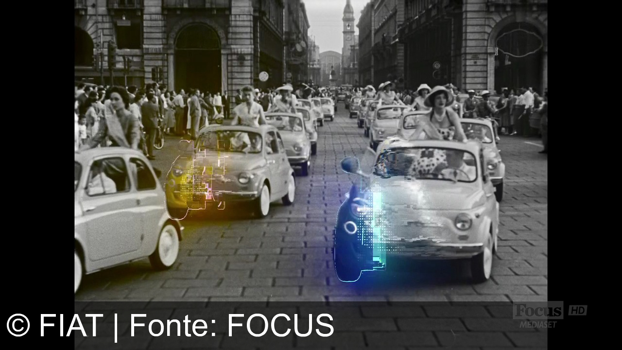 TV Werbung fiat - Oscillando tra tradizione e modernità. Nuova Fiat 500 ibrida: dall’iconica Mirafiori alle strade d’Italia. Un classico che ritorna, con stile e tecnologia, pronto a farti sorridere di nuovo. Bentornata, leggenda!
