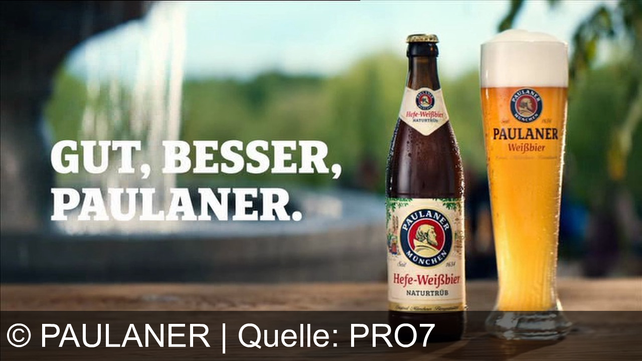 TV Werbung paulaner - Der Paulanergarten ist ein vielfältiger Lebensraum. Man findet zuweilen sehr hektische Orten, immer im Stress. Doch eine Art hat die gemeinsame Entspannung perfektioniert. Die Paulanertrinker in ihrem natürlichen Lebensraum. Paulaner Weißbier, die entspannteste Art zu genießen.