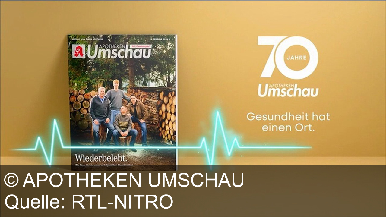 TV Werbung apotheken umschau - Mit Wissen Leben retten: Erste Hilfe in der neuen Apotheken Umschau. Seit 70 Jahren – Gesundheit hat einen Ort.