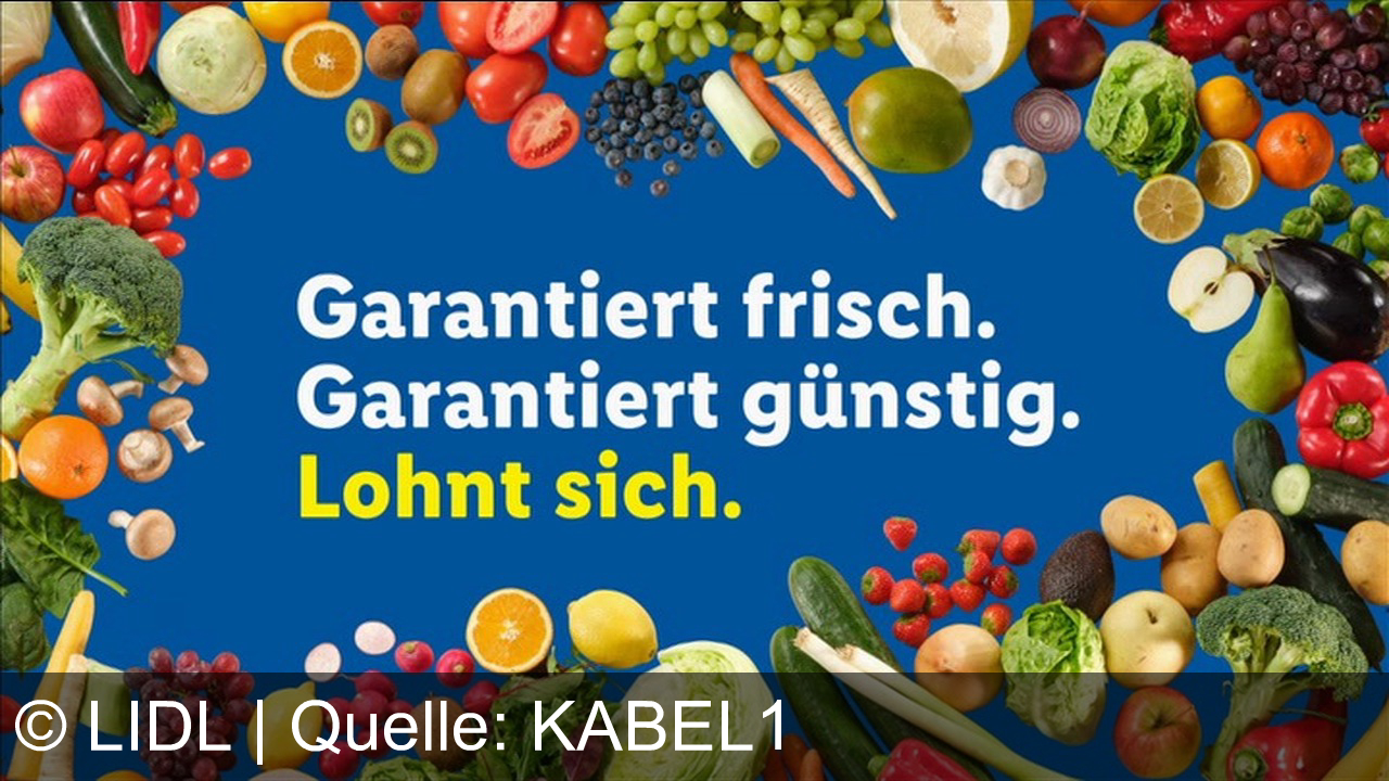 TV Werbung lidl - Frisches Obst und Gemüse, Top-Qualität und beste Preise – garantiert bei Lidl. Lohnt sich für dich und deine Familie. Lidl lohnt sich!