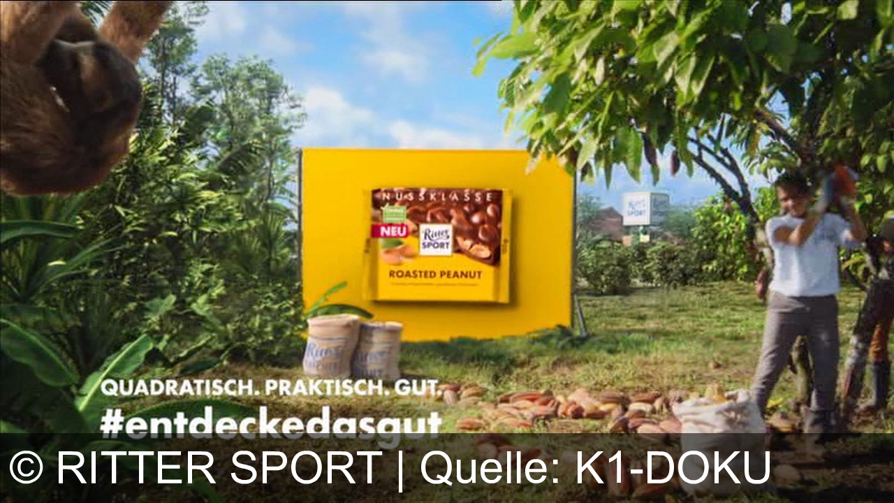 TV Werbung ritter sport - NEU: Ritter Sport "Roasted Peanut" – knackig mit gerösteten, gesalzenen Erdnüssen aus besten Zutaten. Quadrat-Genuss pur. QUADRATISCH. PRAKTISCH. GUT. #entdeckedasgut
