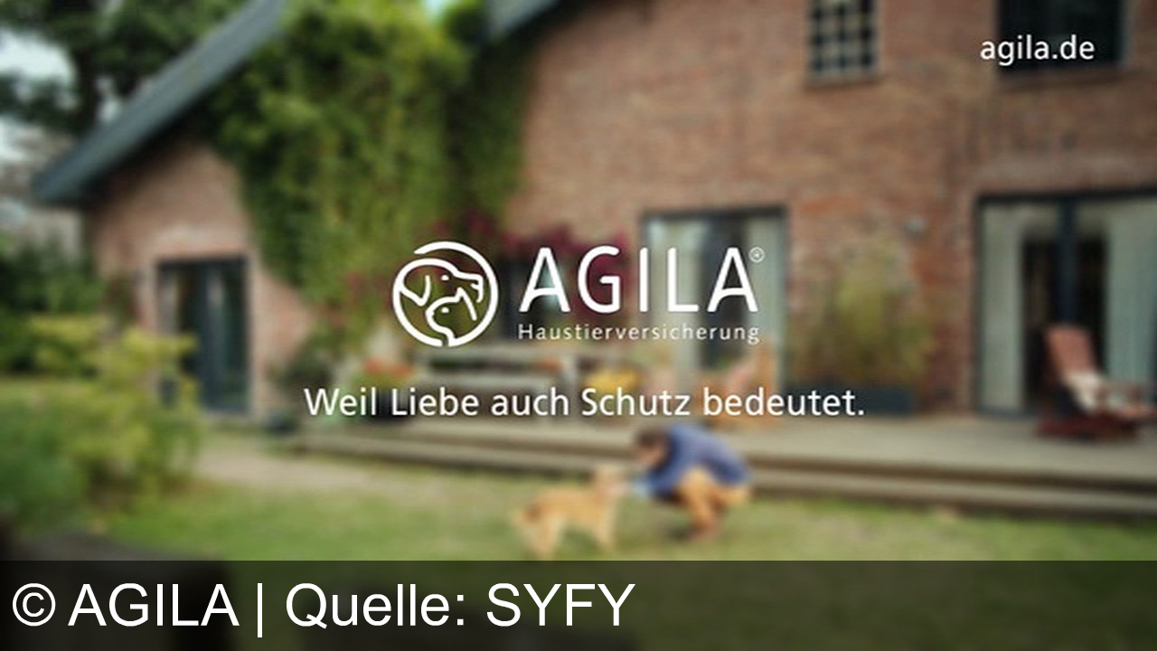 TV Werbung agila - AGILA Haustierversicherung: Schütze deinen Hund oder deine Katze mit der Tierkrankenversicherung, die Liebe und Sicherheit vereint. agila.de – Weil Liebe auch Schutz bedeutet.