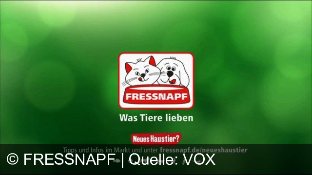 TV Werbung fressnapf - was tiere lieben
