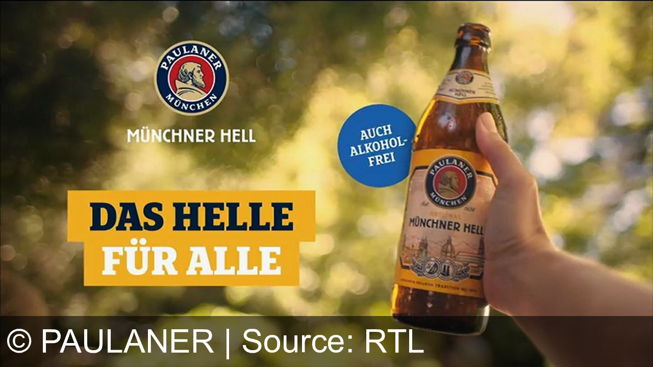 TV Werbung paulaner - Paulaner Münchner Hell – Das Helle für alle, die das Leben gemeinsam feiern. Auch alkoholfrei.