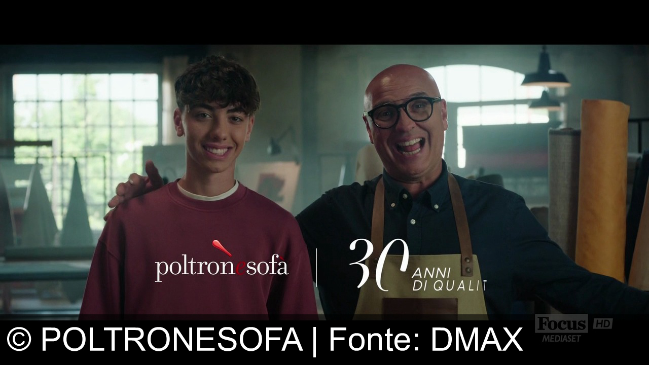 TV Werbung poltronesofa - Da 30 anni Poltrone Sofà porta felicità e qualità nei tuoi spazi: scegli tra 300 divani esclusivi, risparmia il 30% e rilassati con stile!