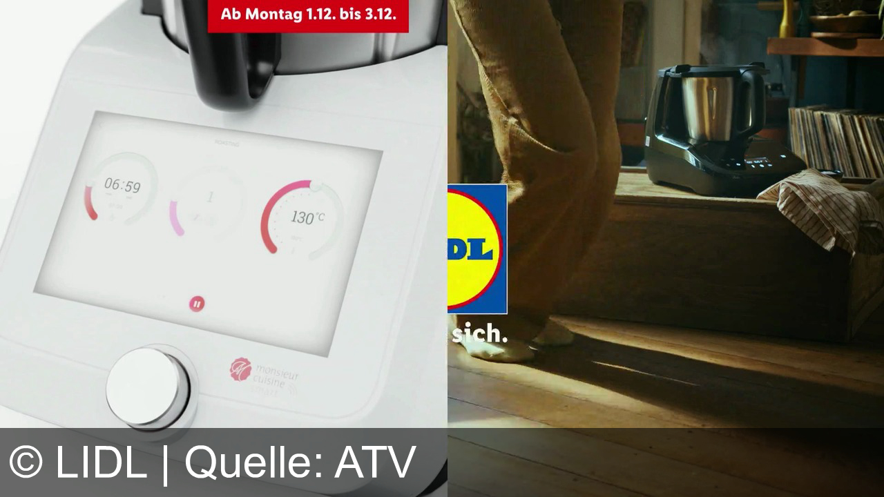 TV Werbung lidl - Entdecke mit Monsieur Cuisine Compact und Monsieur Cuisine Smart von Lidl die Küchenvielfalt – ab 199 € und mit Lidl Plus nur 399 €. Lidl lohnt sich für smarte Genießer!