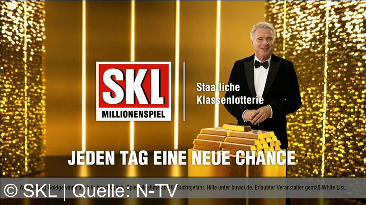 TV Werbung skl - SKL Millionenspie mit Jörg Pilawal: An Silvester 25-mal 1 Million Euro in Gold gewinnen! Für nur 15 Euro dabei sein – Lose bis 1. Dezember auf skl.de. Goldgewinne auch bar möglich.