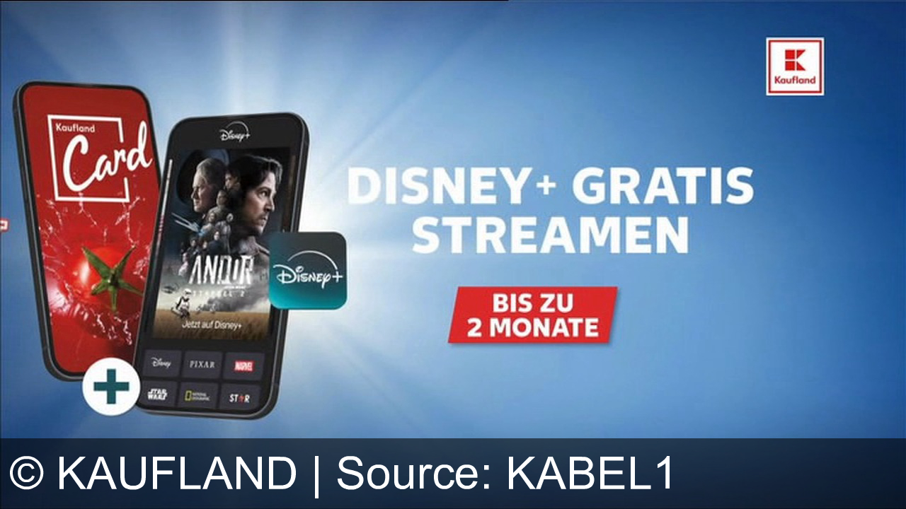 TV Werbung kaufland - Entdecke mit der Kaufland-Card und Disney+ zwei Monate grenzenlosen Streaming-Spaß – Gut, besser Kaufland!