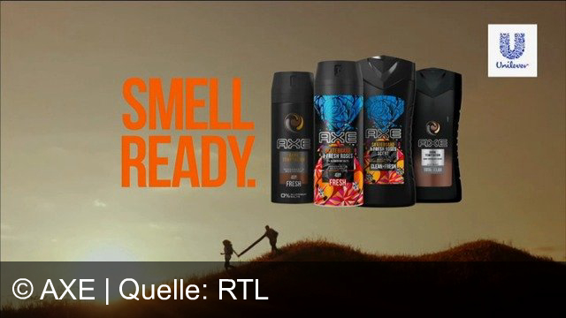TV Werbung axe - tag 234 zuhause