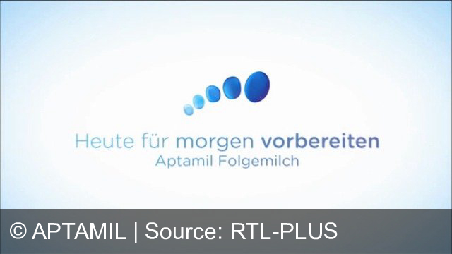 TV Werbung aptamil - aptamil folgemilch