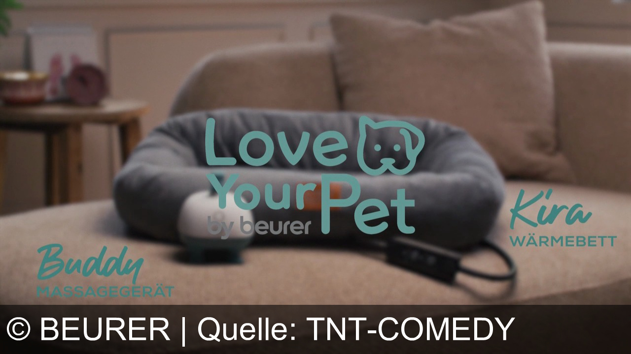 TV Werbung beurer - Für deine besten Freunde: Love Your Pet Kira Wärmebett & Buddy Massagegerät von beurer. Entdecke Kuschelzeit für Haustiere – jetzt bei expert und auf beurer.de!