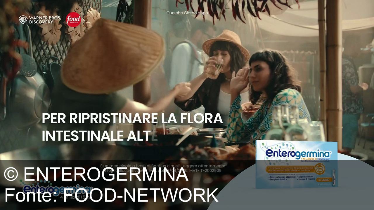TV Werbung enterogermina - Enterogermina: il tuo alleato probiotico ovunque. 4 miliardi di spore di Bacillus Clausii, resistenti e attive, per ripristinare la flora intestinale. Con te, in viaggio o a casa.