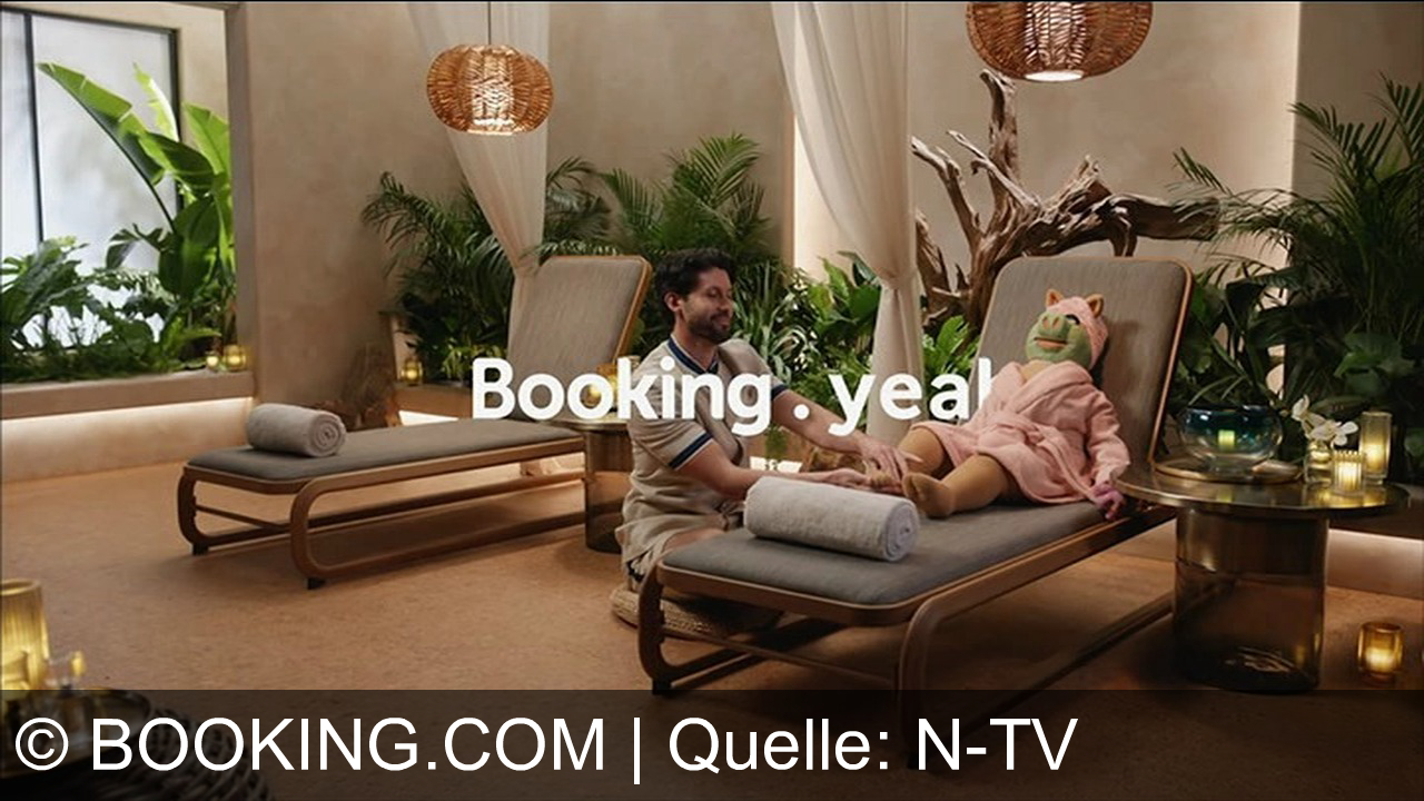 TV Werbung booking.com - Booking.com hat Unterkünfte aller Art, denn ein relaxtes Haus am Strand passt zu den einen, aber nicht zu den anderen. Aus Suchen wird Buchen. Booking.com, Booking. Mit Kermit und Crew ;)