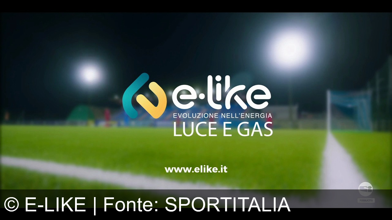 TV Werbung e-like - L’energia diventa squadra: con e-like, luce e gas al tuo fianco. Usa il codice promo Sportitalia su elike.it e ottieni fino a 240€ di sconto in due anni.