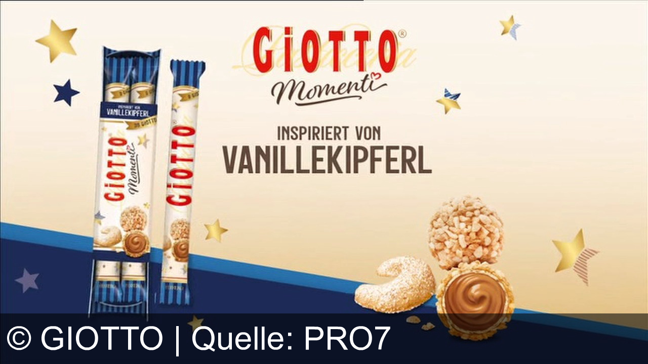 TV Werbung giotto - Genieße das Dolce Vita mit GIOTTO Momenti – inspiriert von Vanillekipferl, für besondere Momente mit Freunden und Blick aufs Meer. GIOTTO – das echte Geschmackserlebnis!
