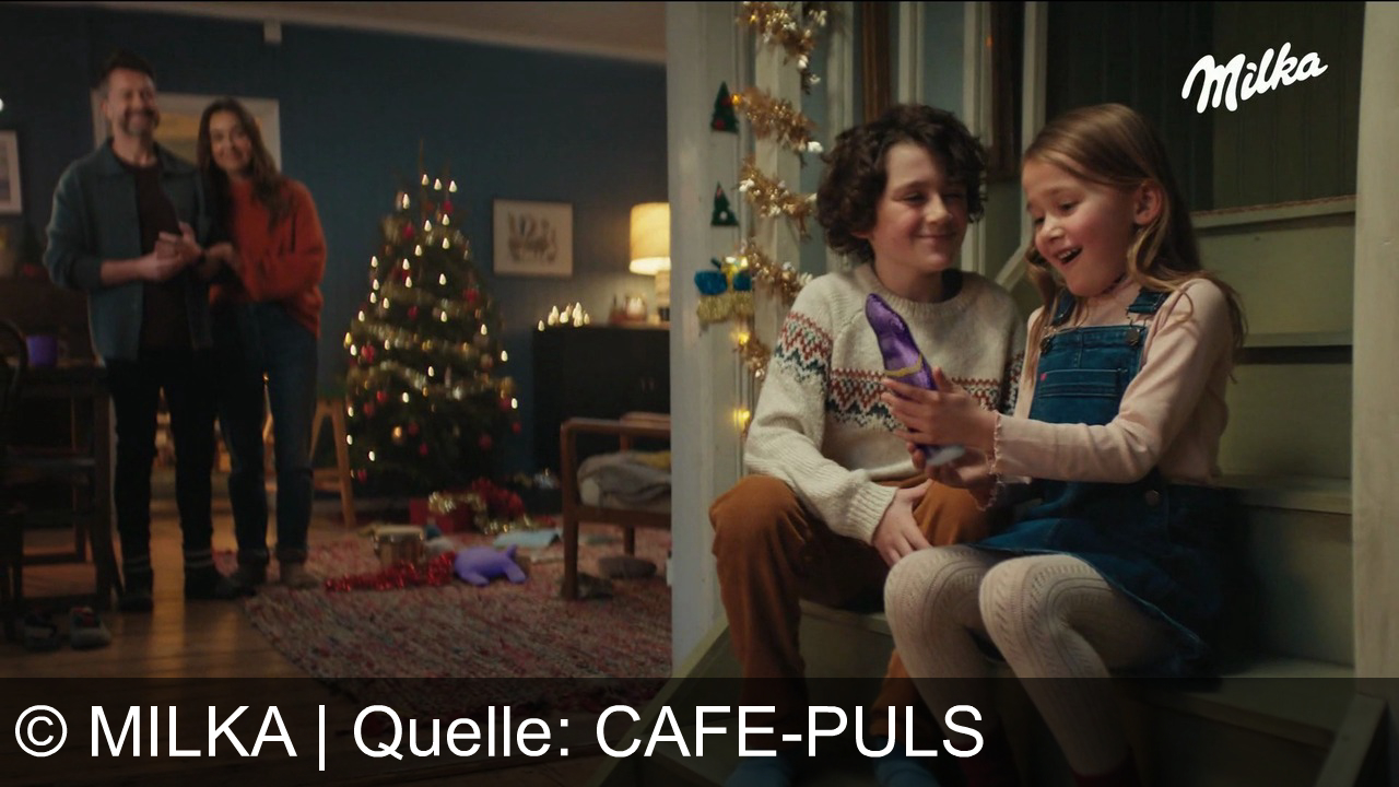 TV Werbung milka - Milka Weihnachtsfreude: Genieße zartschmelzende Schokolade mit festlichem Santa-Design – verschenke unvergessliche Momente für Groß und Klein!