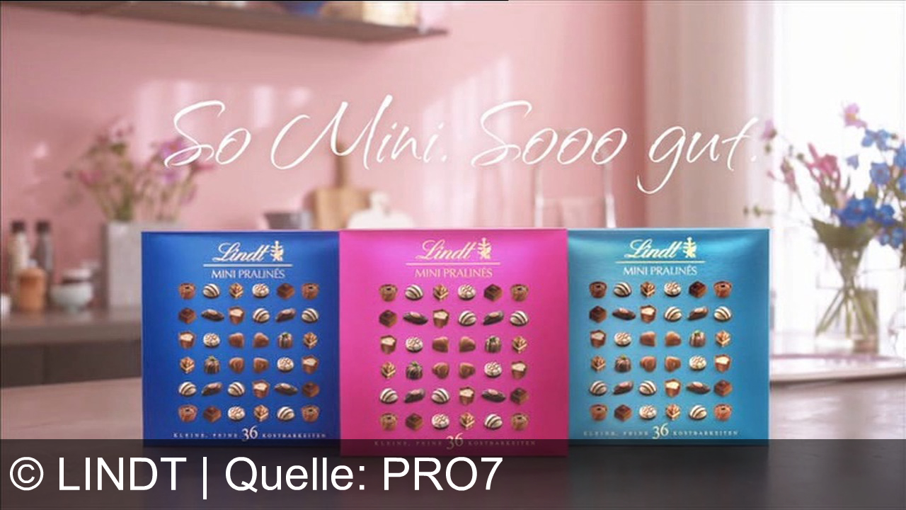 TV Werbung lindt - Lindt Mini-Pralinés – kleine Kunstwerke, große Vielfalt. Genieße die besten Ideen der Maître Chocolatiers seit 1845. So mini, sooo gut!