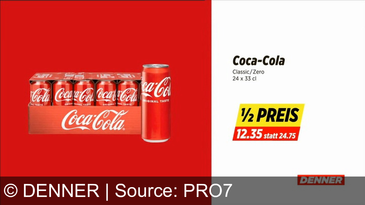 TV Werbung denner - Denner – ausgezeichnet & nah bei dir: Schweinsfilet, Epicuro Jubiläumswein & Coca-Cola zum halben Preis. Top-Qualität, Spitzenangebote – nur bei Denner!