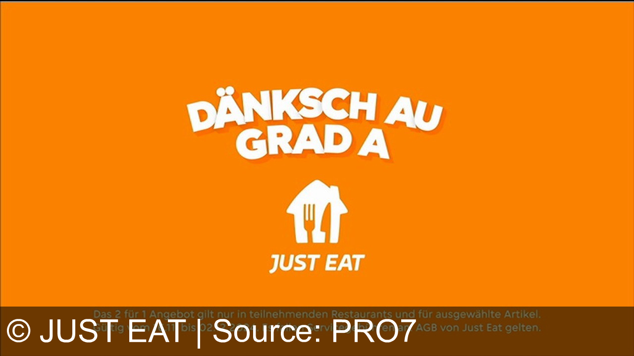 TV Werbung just eat - Nutze die Zwei-für-eins-Deals bei Just Eat während der Orange Weeks. Bestelle bei Burger King, Domino's und Brezelkönig. Gültig vom 16.11. bis 02.12.2024, nur in teilnehmenden Restaurants.