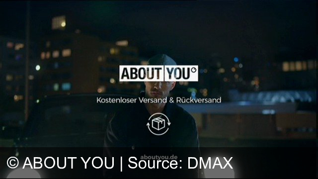 TV Werbung about you - dan fox auf about you