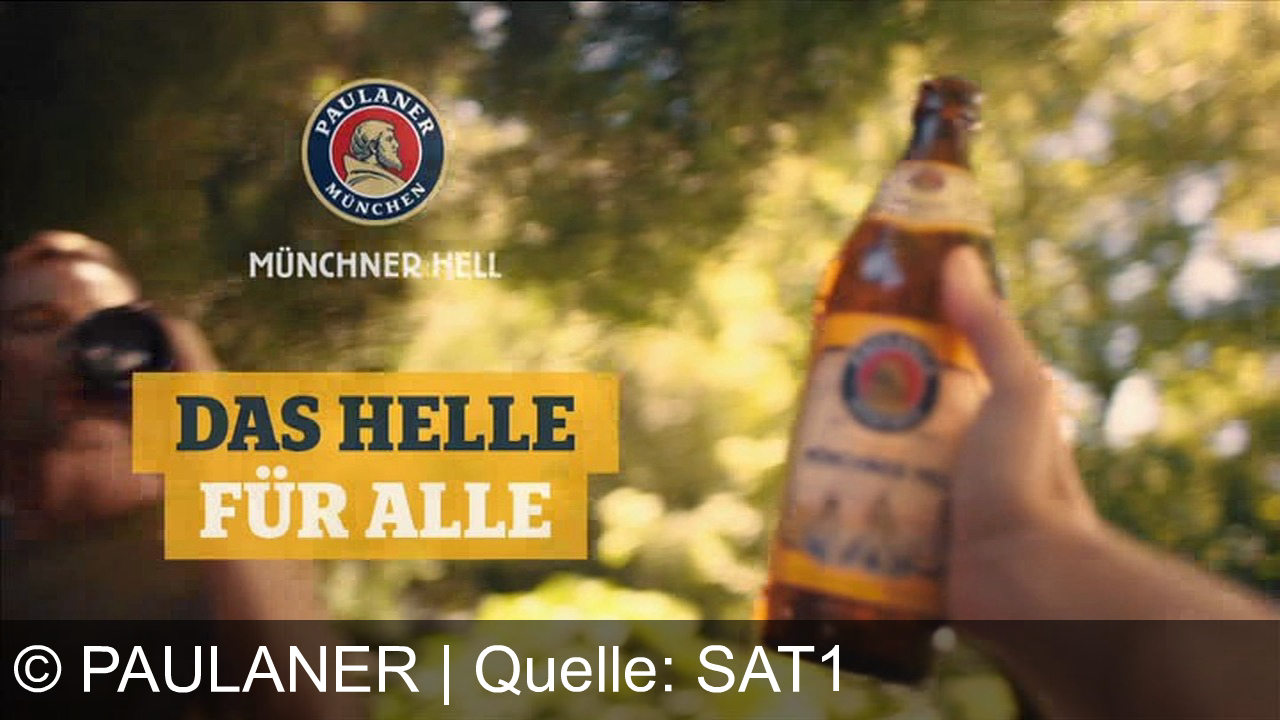 TV Werbung paulaner - Paulaner Münchner Hell: Das Helle für alle, die das Leben gemeinsam genießen und feiern möchten. Prost auf Freundschaft und unvergessliche Momente – auch alkoholfrei!