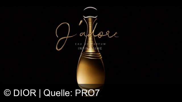 TV Werbung dior - j'adore, das neue parfüm infissime
