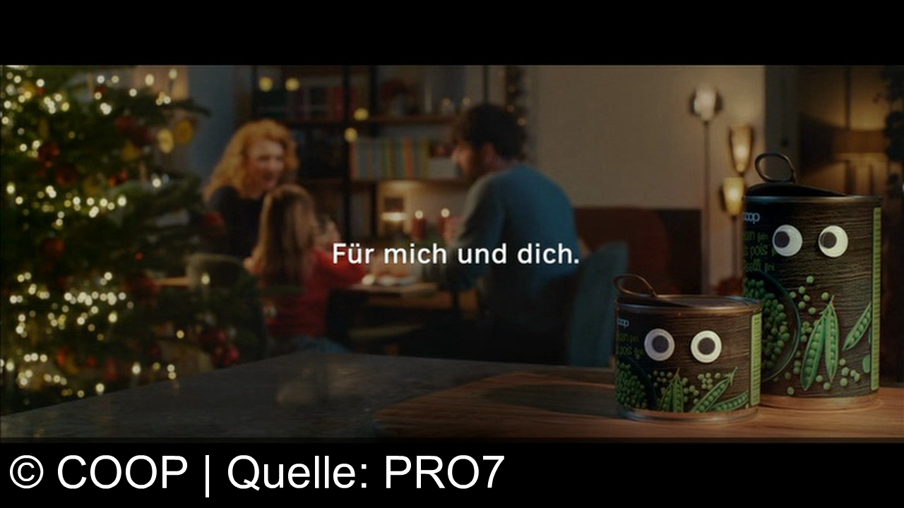 TV Werbung coop - Entdecke bei Coop Weihnachtsfreude für Groß und Klein – von süßen Äpfeln bis lustigen Erbsen. Großes liegt im Kleinen. Gut für mich und dich!