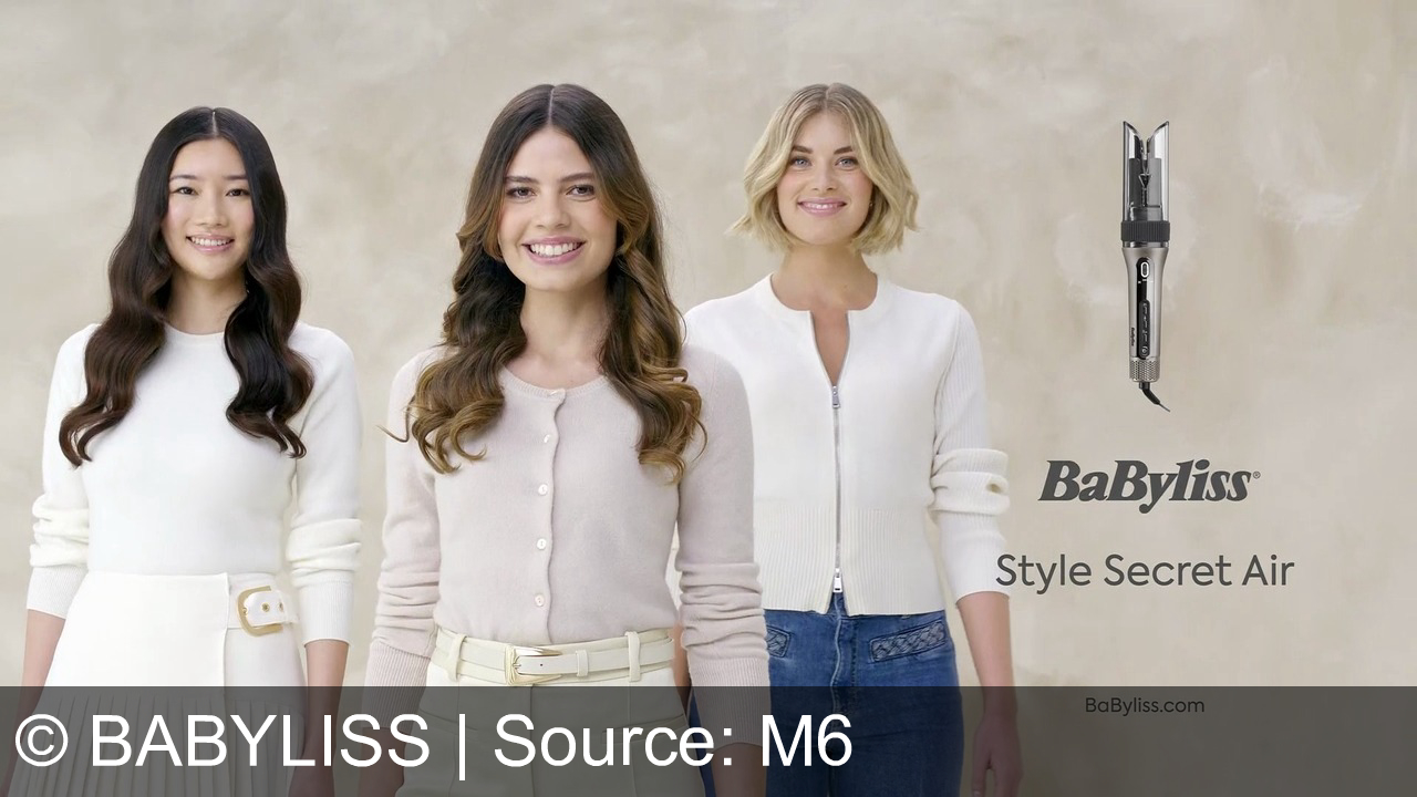 TV Werbung babyliss - BaByliss Style Secret Air : boucles, ondulations et brushing longs en un geste, vite et tenace.