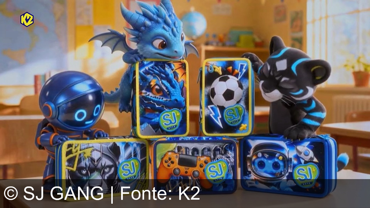 TV Werbung sj gang - SJ Gang: zaini e astucci pieni di colore per un'avventura tra le stelle!