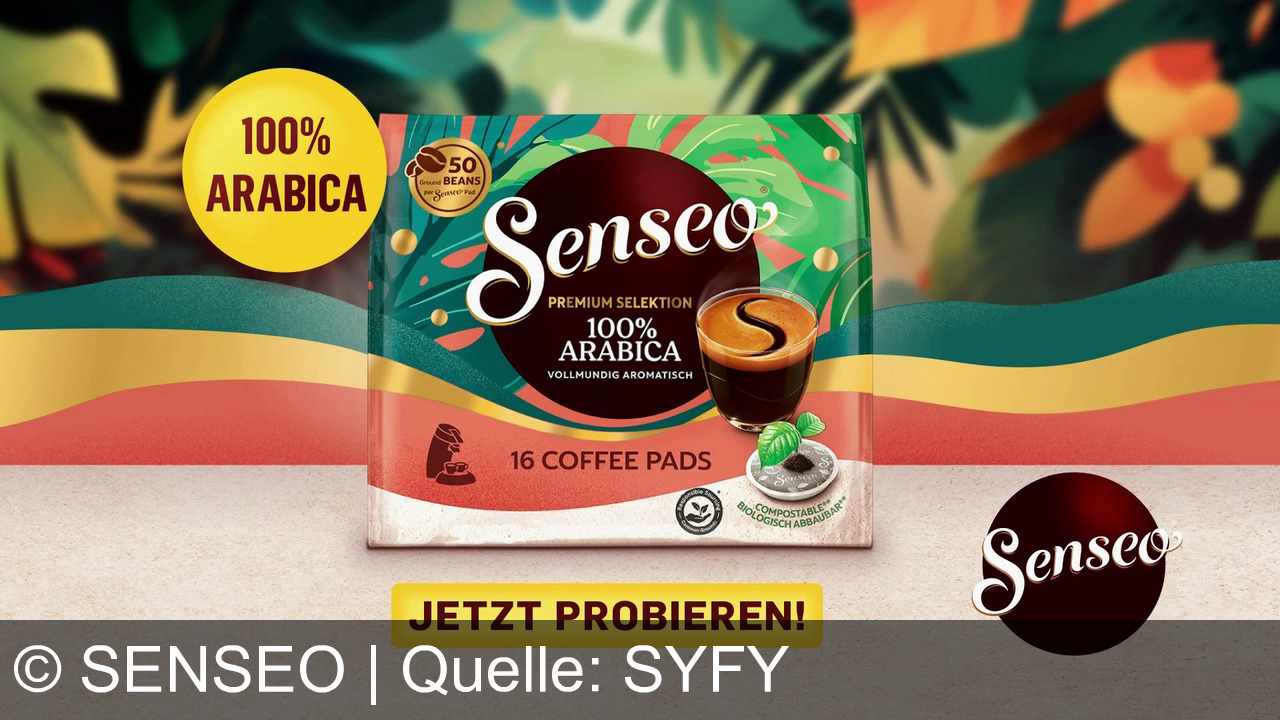 TV Werbung senseo - Entdecke mit der Senseo Premium Selektion 100% Arabica: Vollmundig-aromatischer Kaffee auf Knopfdruck – einfach guter Kaffee mit dem Original Senseo Pad. Jetzt probieren!