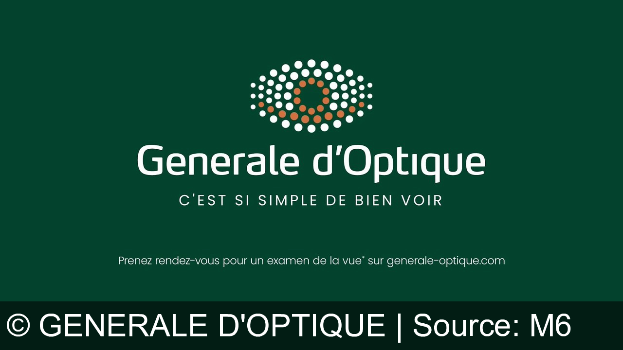 TV Werbung generale d'optique - En 15 minutes, faites vérifier votre vue et trouvez vos lunettes : avec Générale d’Optique, c’est si simple de bien voir ! Prenez rendez-vous en ligne.