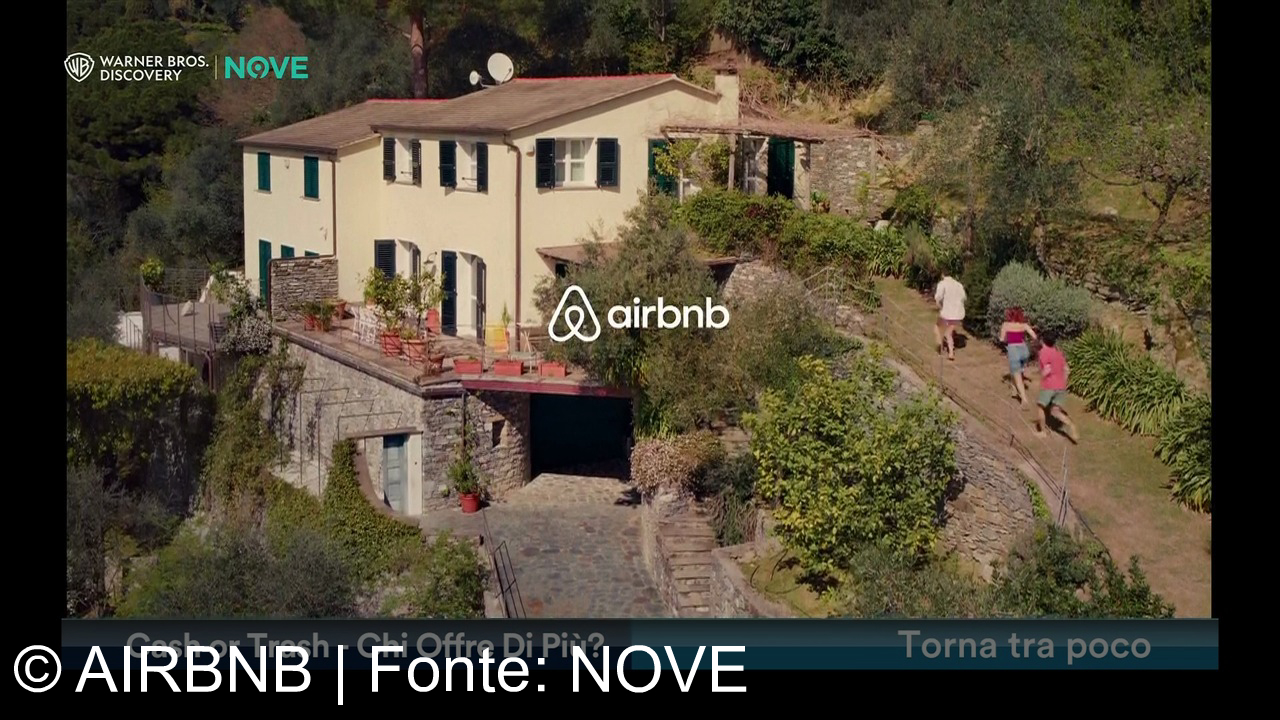 TV Werbung airbnb - Accuso. Fermi, no! No, fermi, rega!" – relax e pensieri profondi in piscina. Solo su Airbnb.