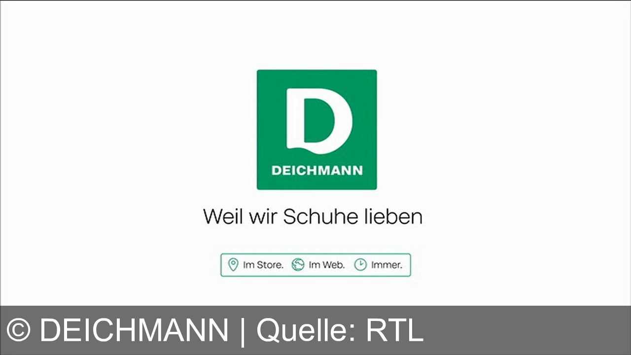 TV Werbung deichmann - Deichmann bietet günstige Schuhe für jeden Ort und Anlass, damit Kunden mit einem Lächeln heimgehen. Im Store und online verfügbar.