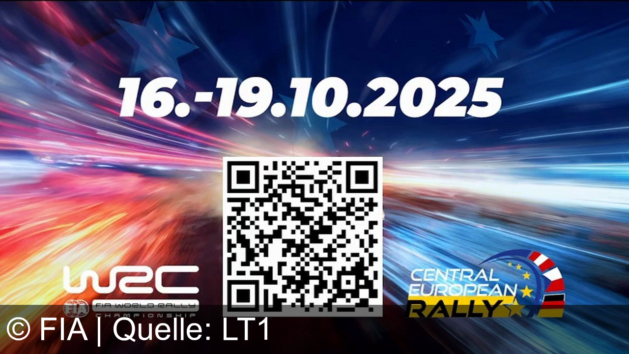 TV Werbung fia - Spüre die Energie der Central European Rally – pure Action mit WRC-Stars, präsentiert von Wolf Lubricants und Starline. Sei dabei vom 16. bis 19.10.2025!
