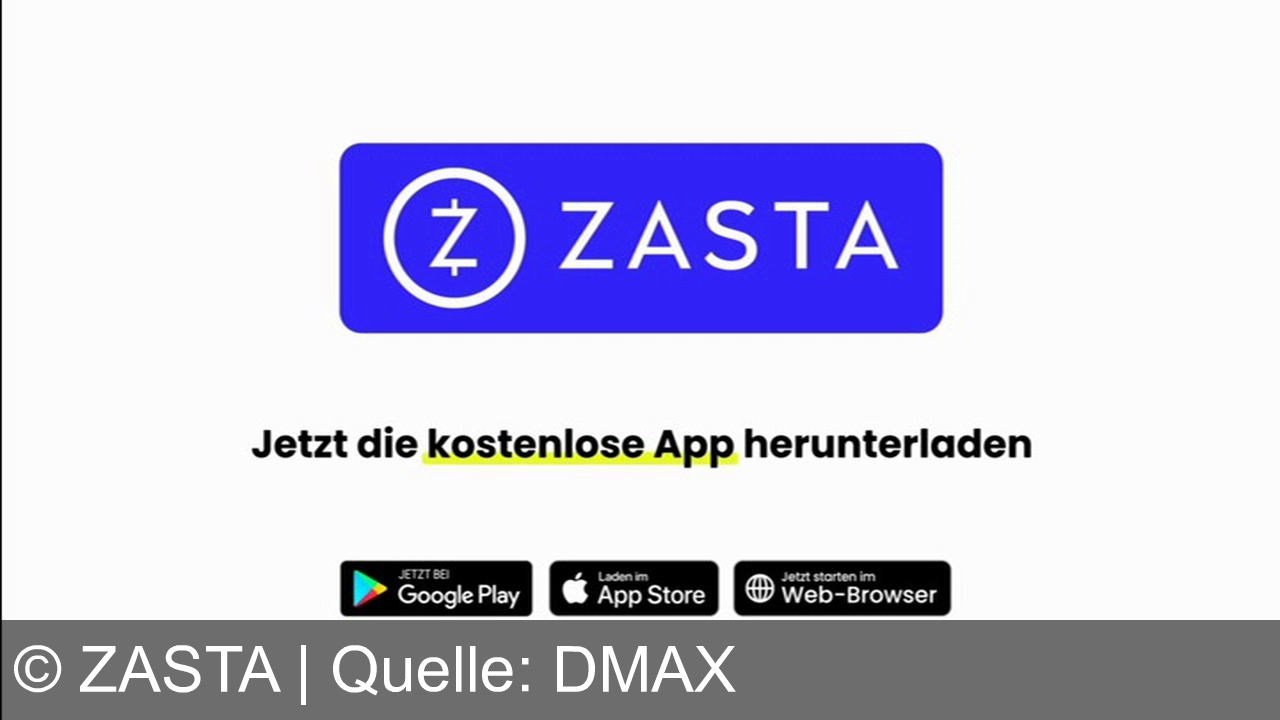 TV Werbung zasta - Über 1000 Euro Steuergeld zurück! Zasta macht’s einfach. Hol dir dein Geld mit der kostenlosen App.