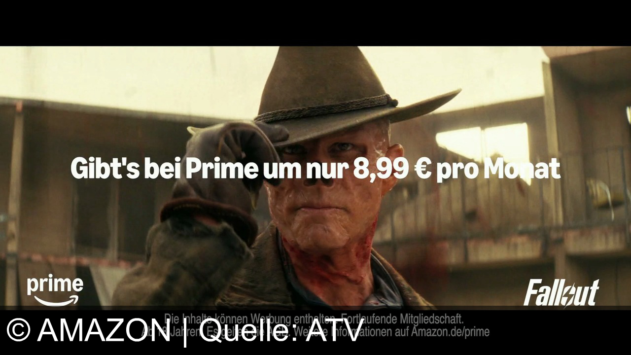 TV Werbung amazon - Entdecke Fallout und mehr: Schnelle, kostenlose Lieferung und geniale Unterhaltung bei Amazon Prime – alles für nur 8,99 € im Monat!