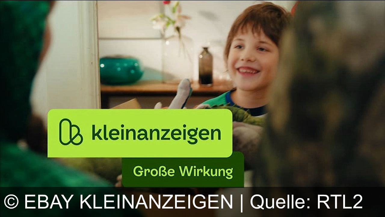 TV Werbung ebay kleinanzeigen - Kleinanzeigen, ehemals ebay-kleinanzeigen wirbt mit: Mach die besten Deals mit Kleinanzeigen: Verwandle Dinos in Dineros! Große Wirkung, große Freude.